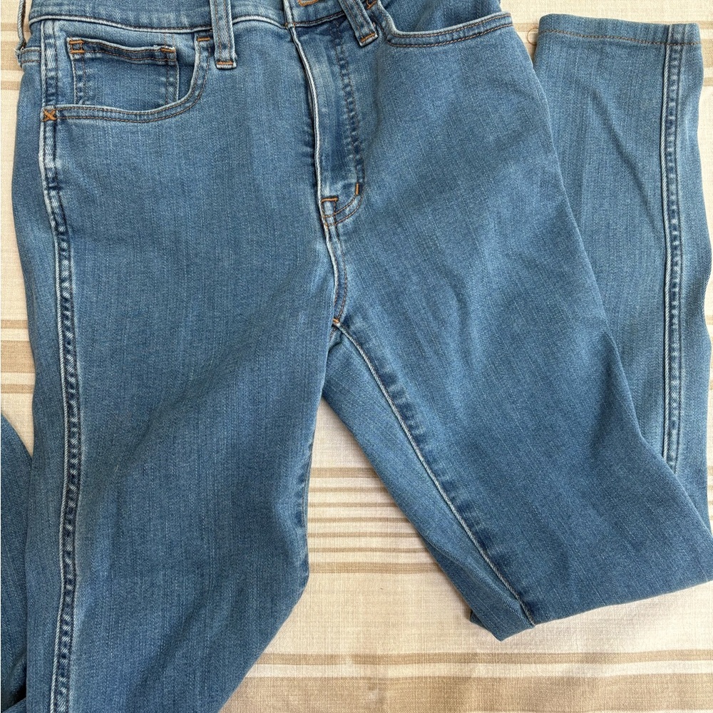 Madewell Light Blue Skinny Jeans